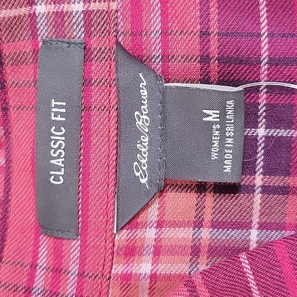 Eddie Bauer Expedition 2.0 Magenta Flannel - Picture 5 of 12